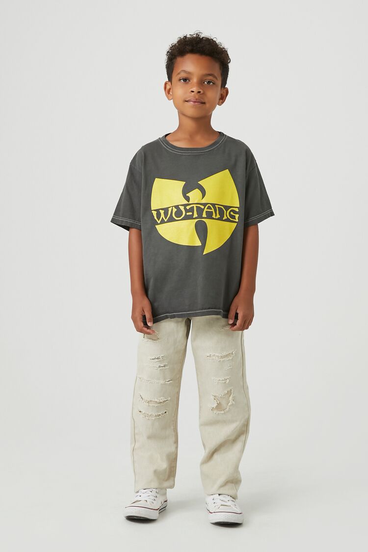 Forever 21 Kids Distressed Slim-Fit Jeans (Girls + Boys) Taupe