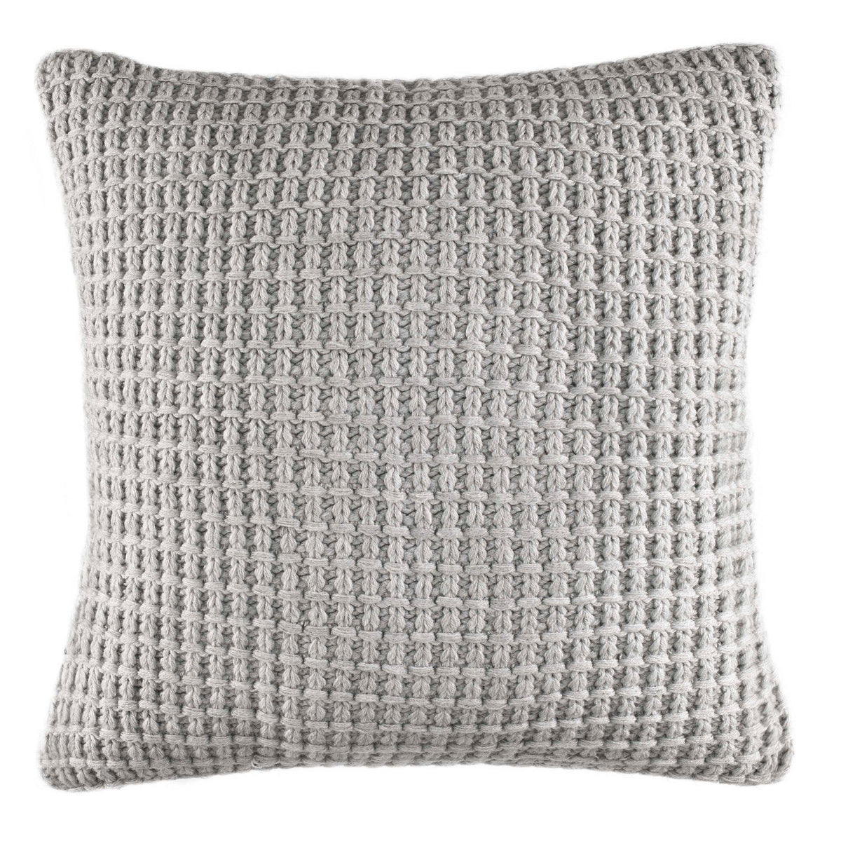 Nautica Fairwater Knit Throw Pillow Haze Grey Heather