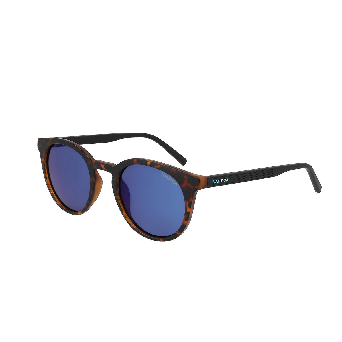 Nautica Men's Round Sunglasses Cream
