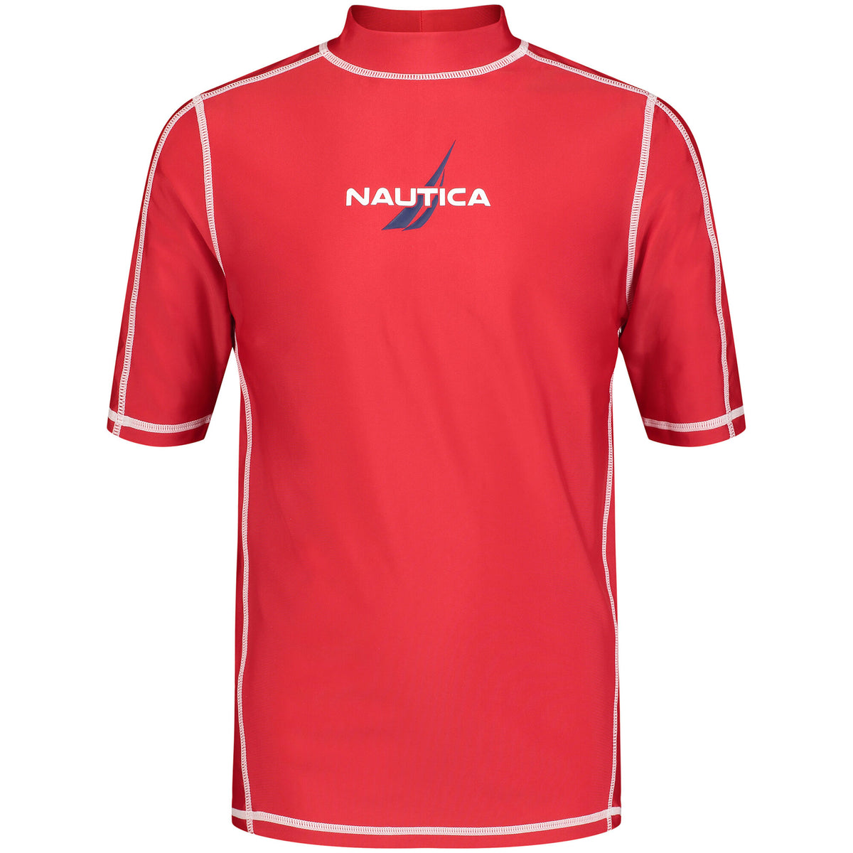 Nautica Boys' Rash Guard (8-16) Melonberry