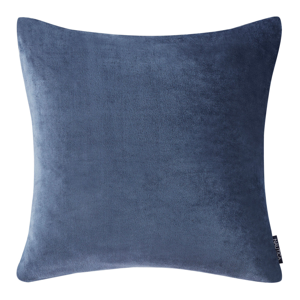 Nautica Captains Ultra Soft Plush European Sham In Blue Navy