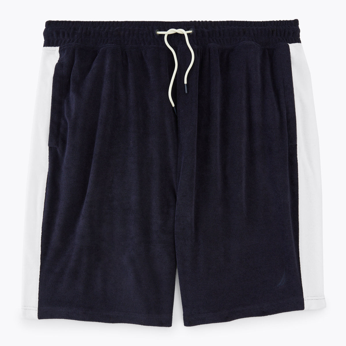 Nautica Men's Big & Tall Sustainably Crafted 9" Terry Short Stellar Blue Heather