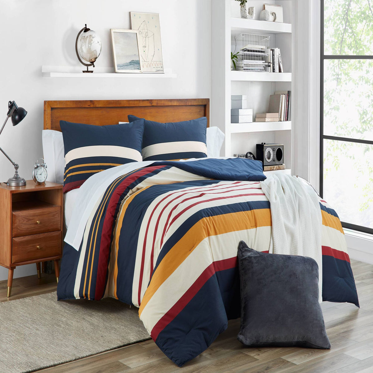 Nautica Hollins King Comforter And Sham Set Bali Bliss