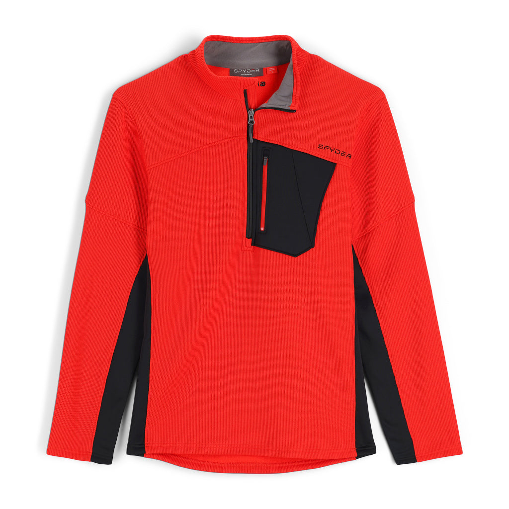 Spyder Bandit Half Zip Sweater Red