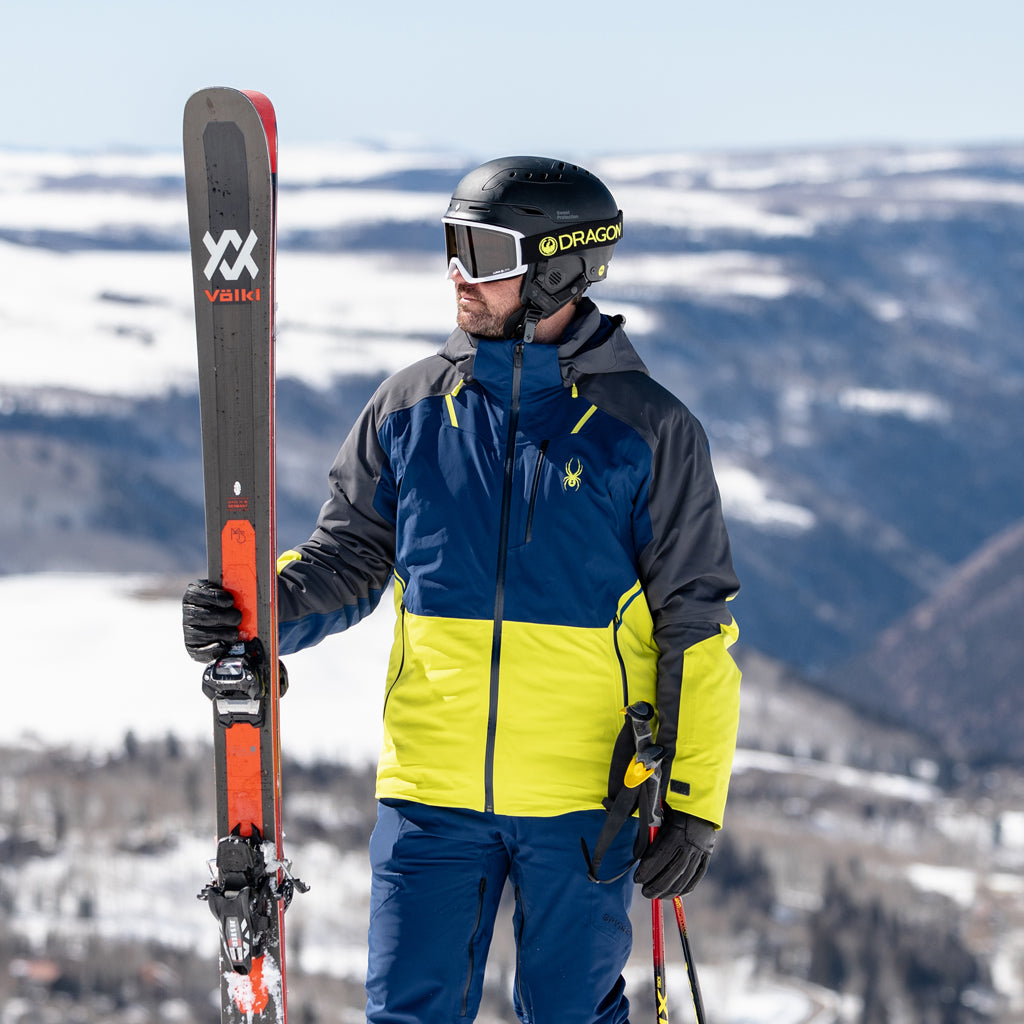 Spyder Vanqysh Insulated Ski Jacket Blue