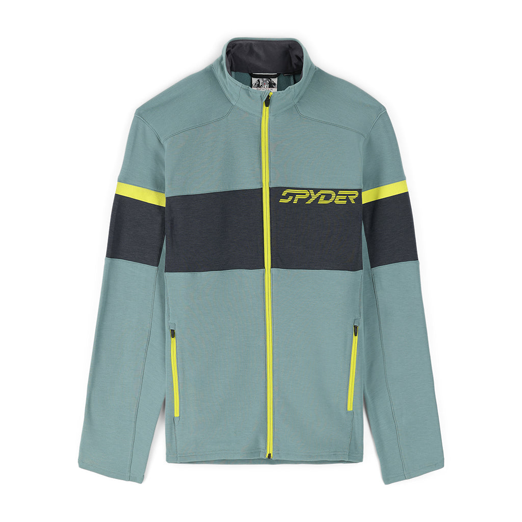 Spyder Speed Full Zip Fleece Jacket Blue