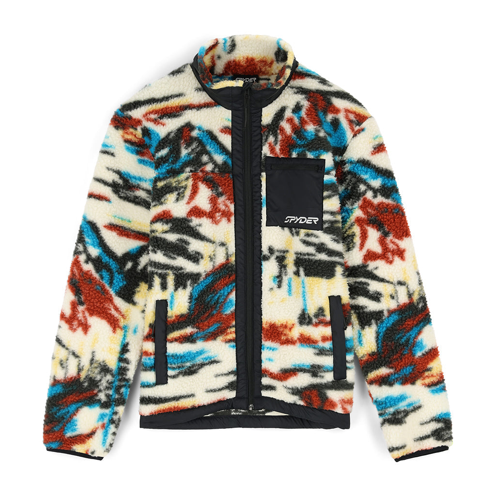 Spyder Sherman Sherpa Sweater White