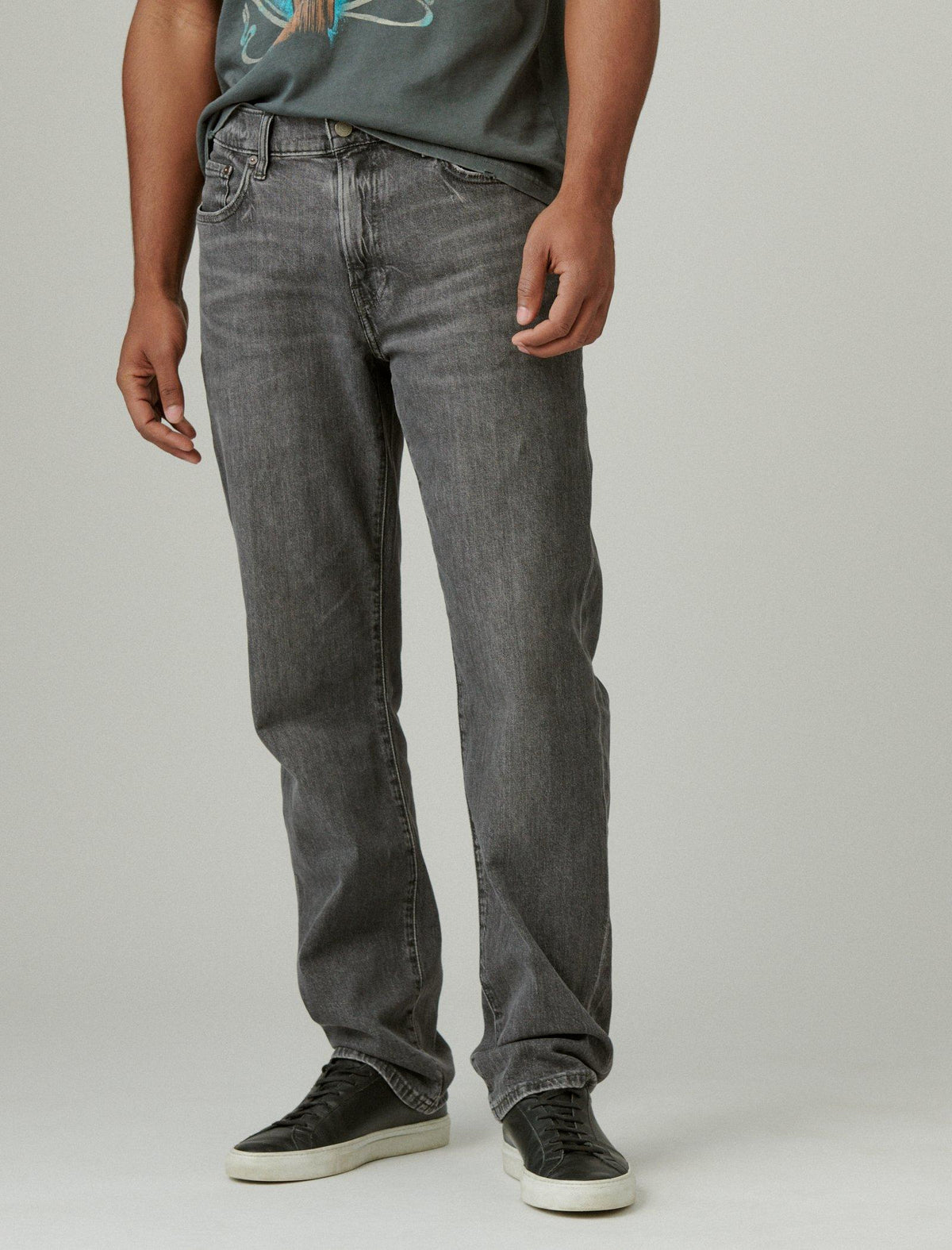 Lucky Brand 363 Vintage Straight Comfort Stretch Jean Loomstate