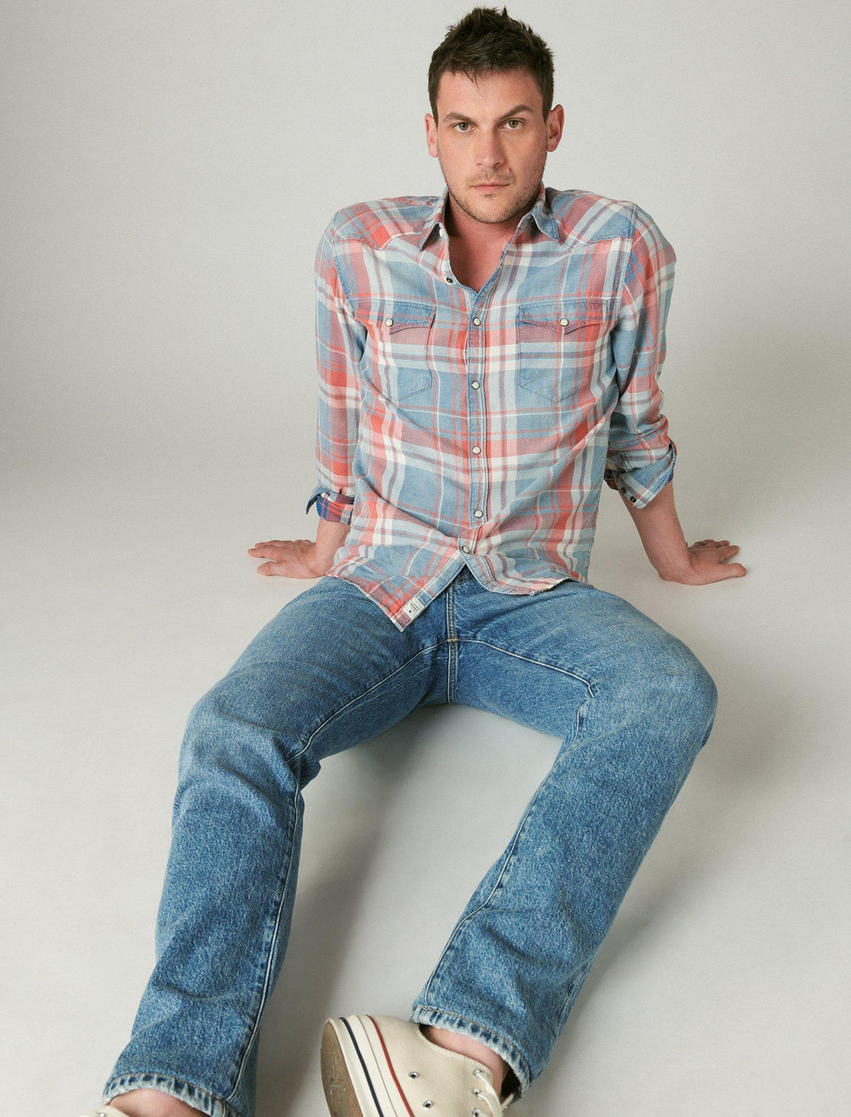 Lucky Brand 412 Athletic Slim Helix