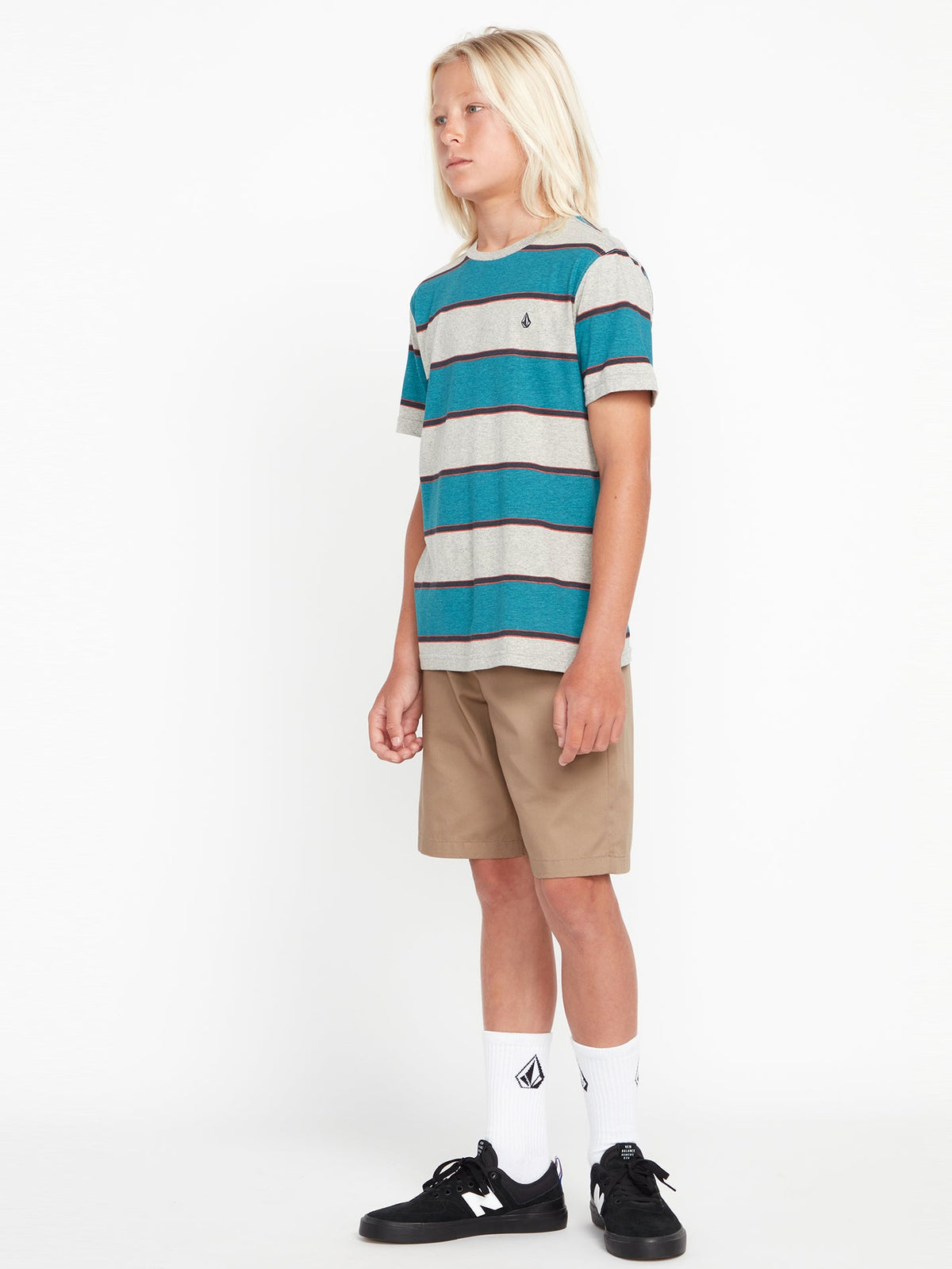 Volcom Loose Truck Boys Shorts (Age 8-14) Khaki