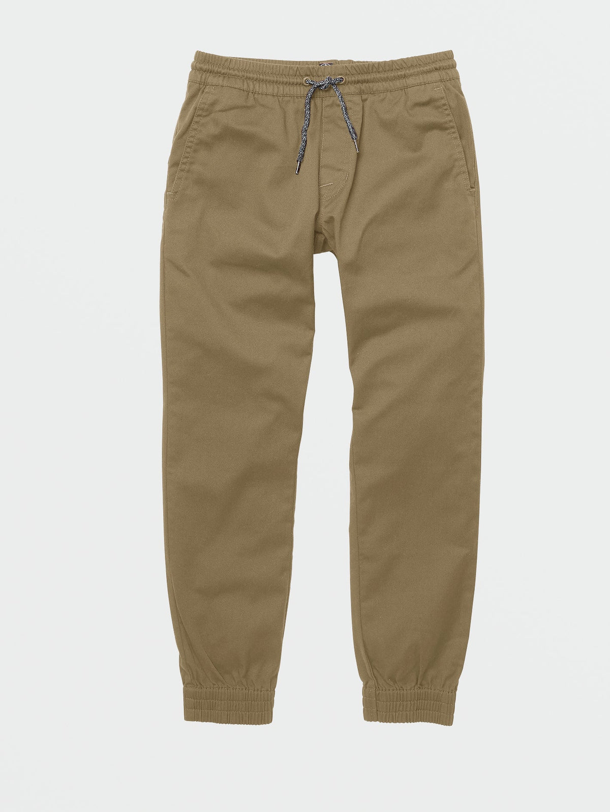 Volcom Frickin Slim Jogger Boys Pants (Age 8-14) Khaki