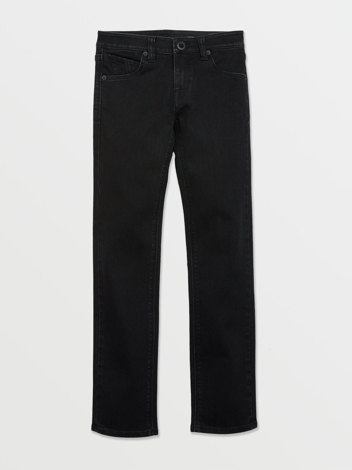 Volcom Vorta By Denim Boys Pants (Age 8-14) Black Out
