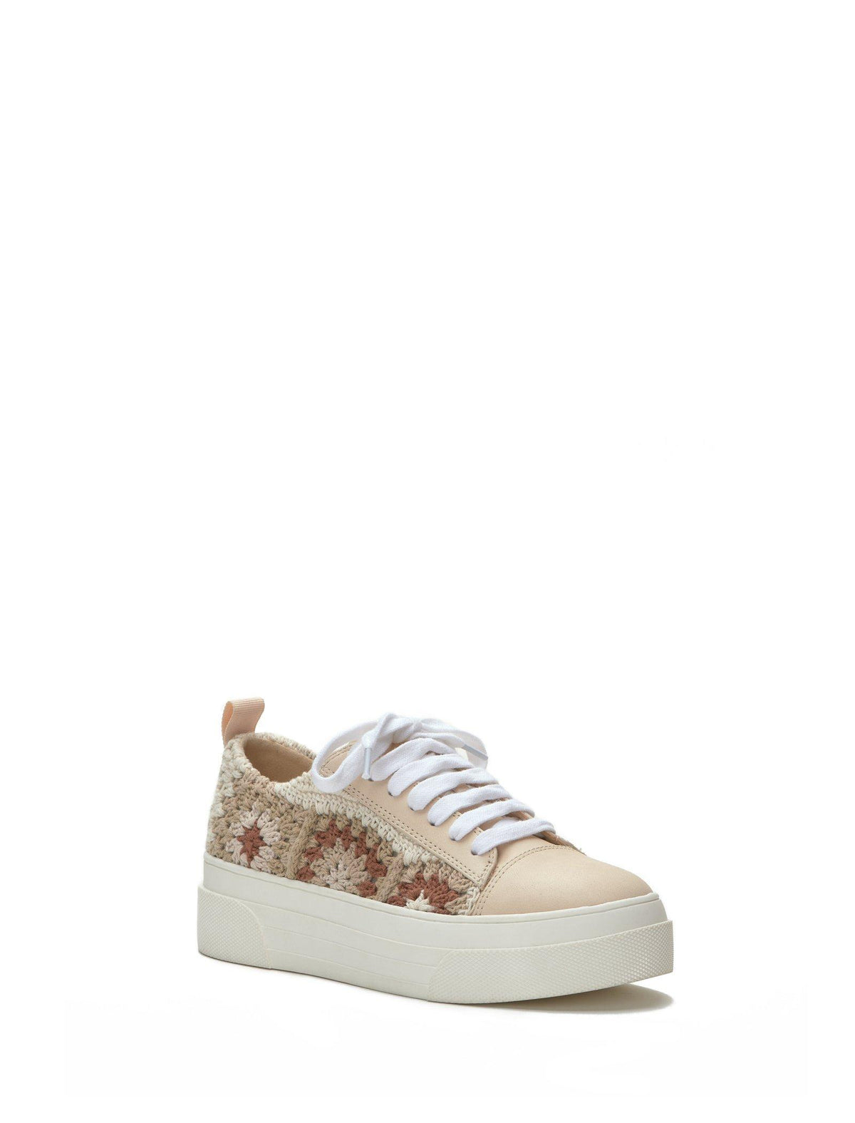 Lucky Brand Cambree Crochet Sneaker Medium Light Beige