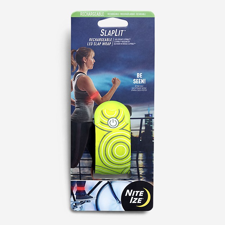 Eddie Bauer NiteIze SlapLit Rechargeable LED Slap Wrap - Yellow