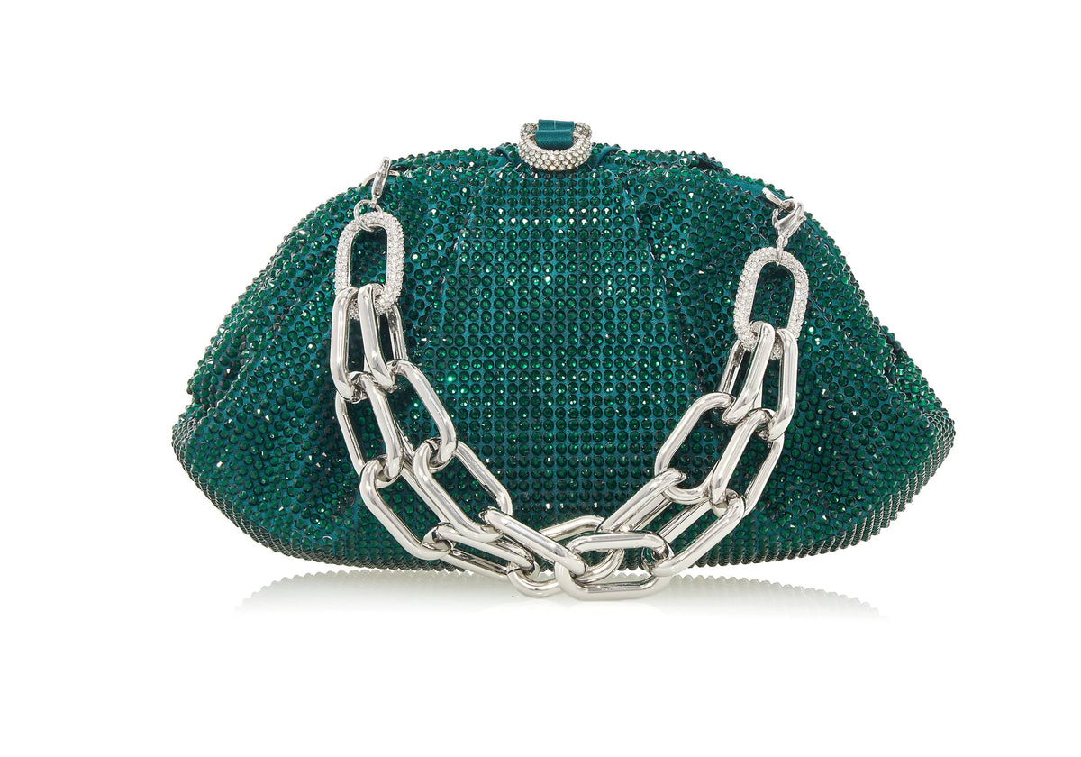 Judith Leiber Couture Judith Leiber Gemma Clutch Emerald
