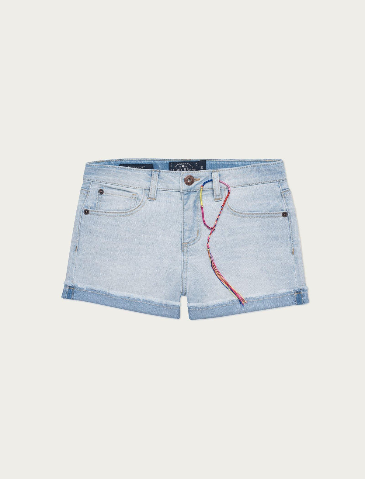 Lucky Brand Girls Riley Short Open Grey