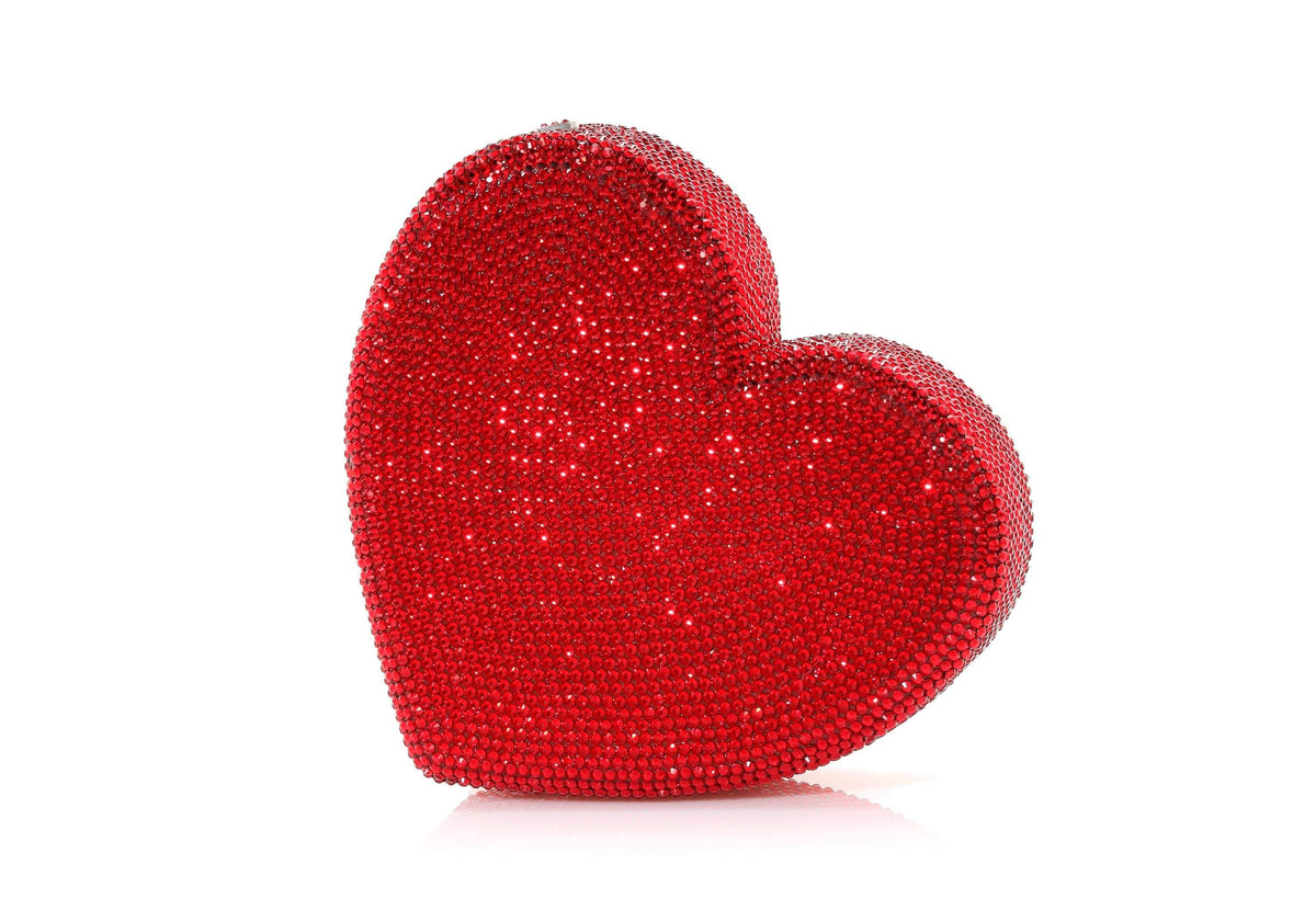Judith Leiber Couture Judith Leiber Red Heart Clutch