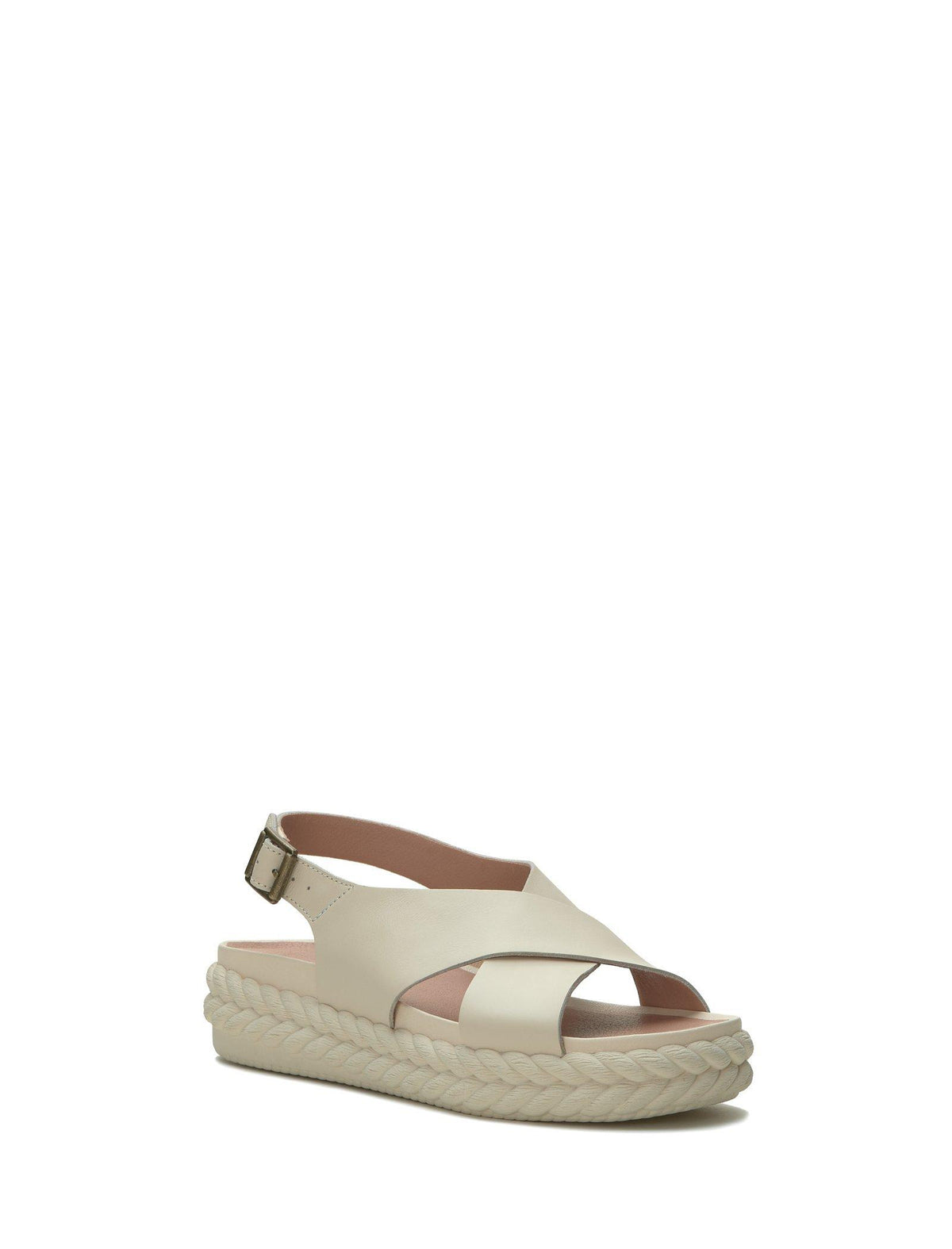 Lucky Brand Laythan Braided Sandal Buff