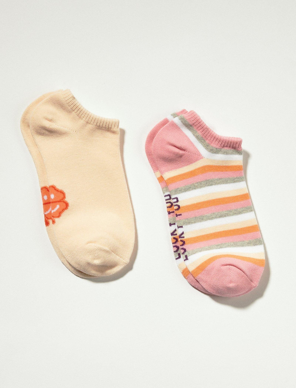 Lucky Brand Lucky You Stripe Sock Pack Multi Stripe