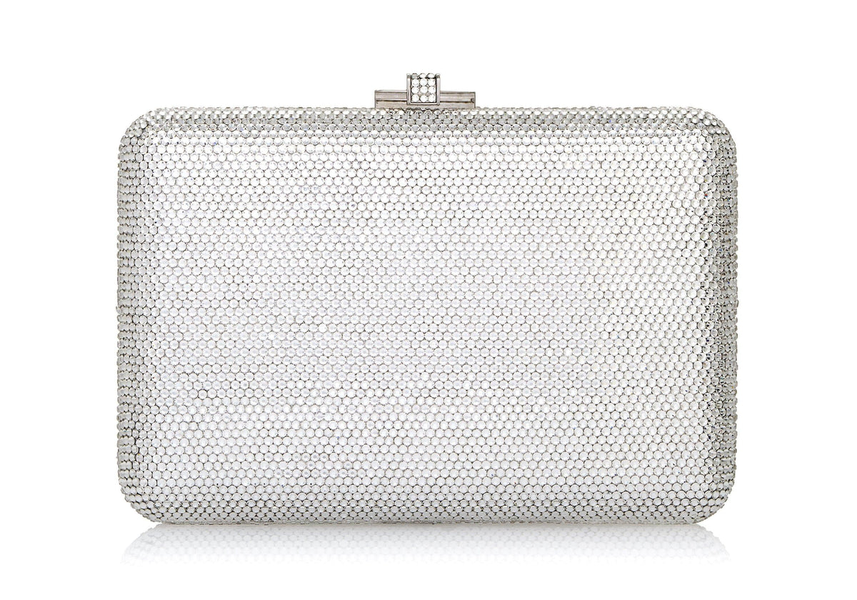 Judith Leiber Couture Judith Leiber Slim Slide Bespoke Clutch Crystal Multi