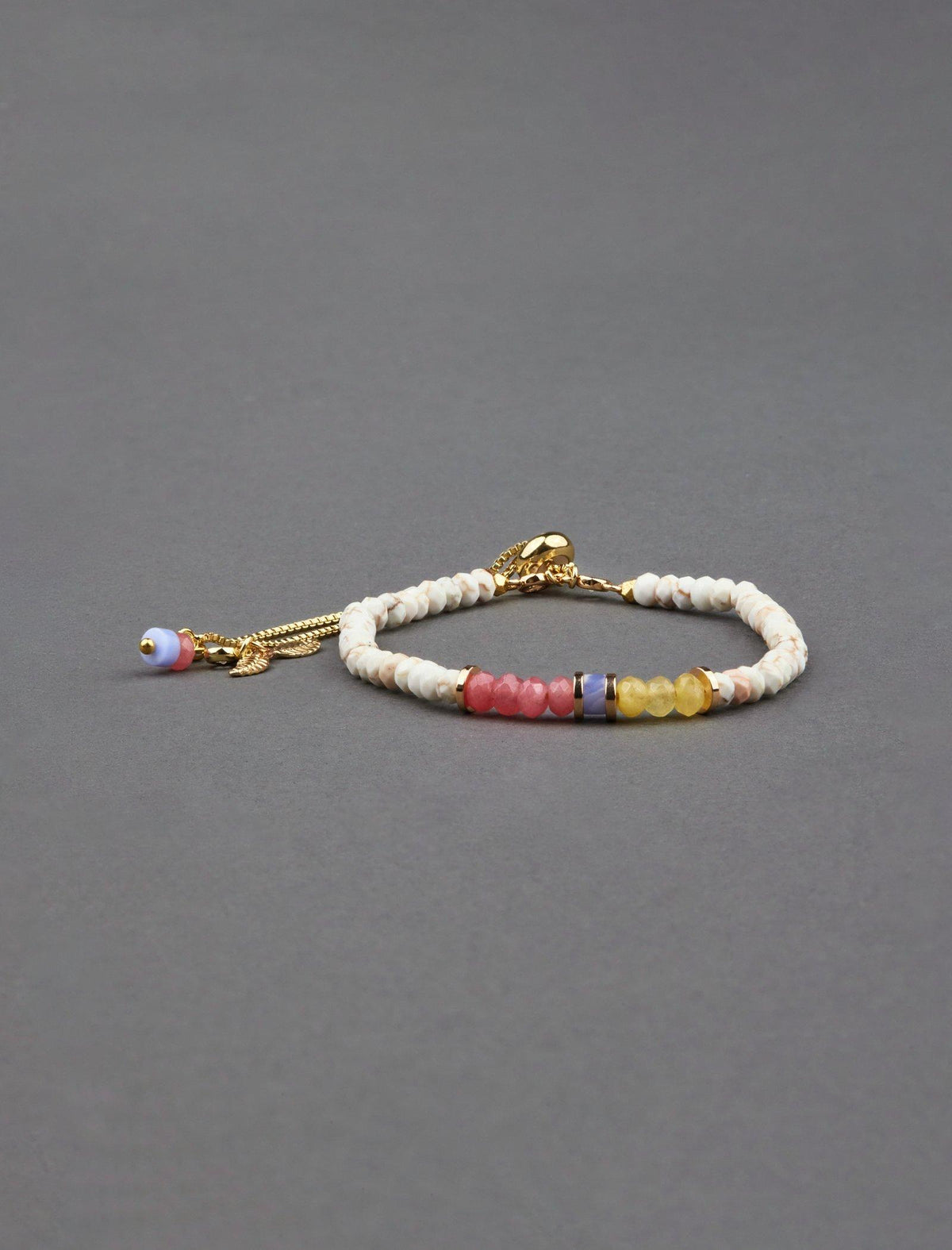 Lucky Brand Summer Beaded Bracelet Gold