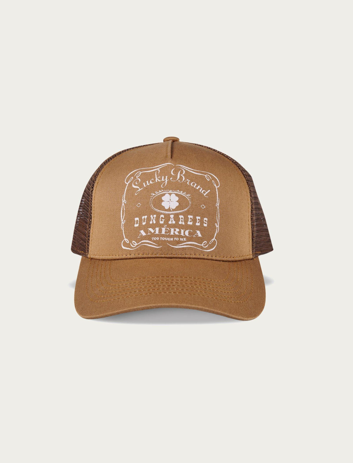 Lucky Brand Vintage Trucker Dark Brown