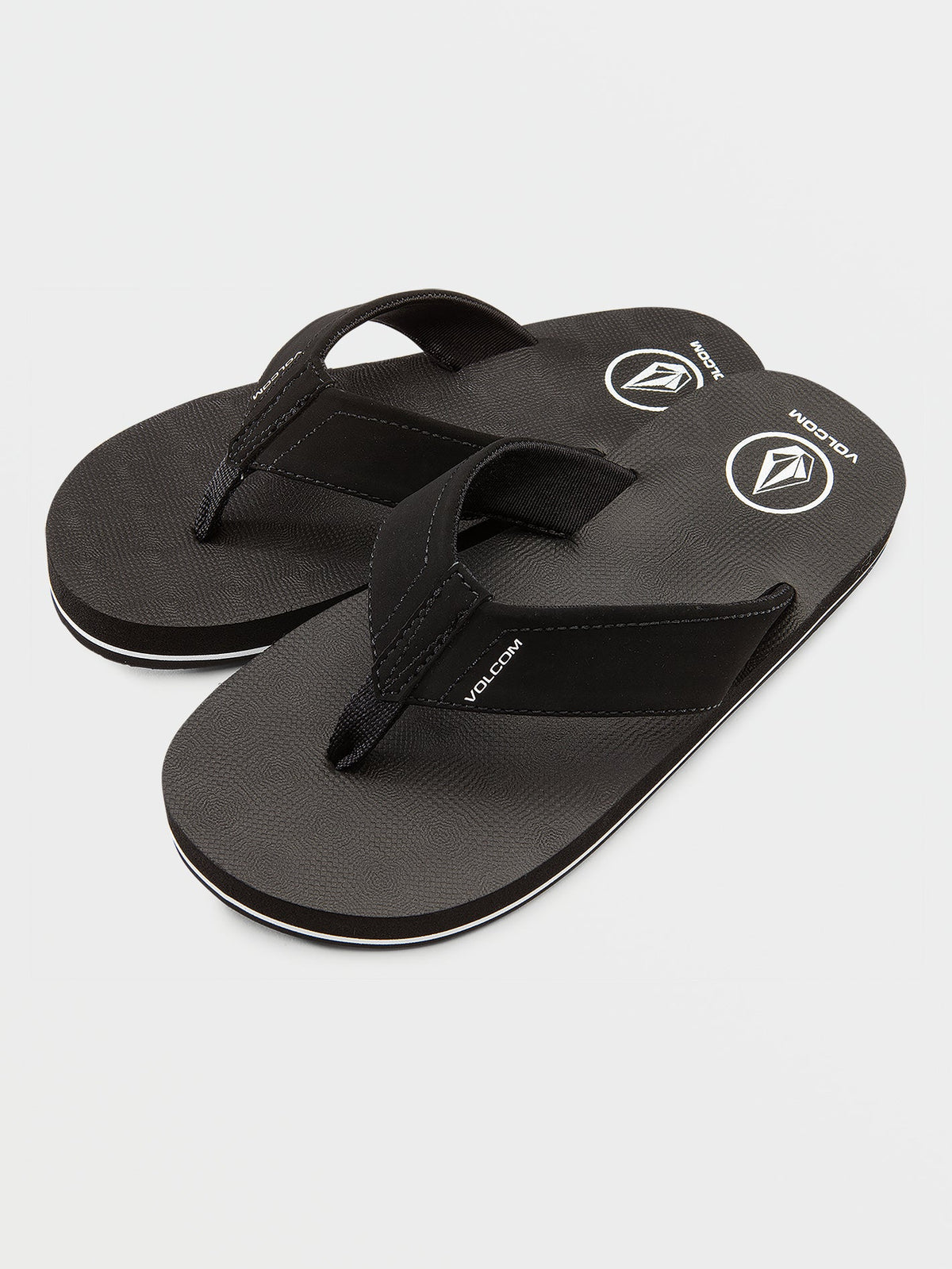 Volcom Victor Boys Sandals (Age 8-14) Black